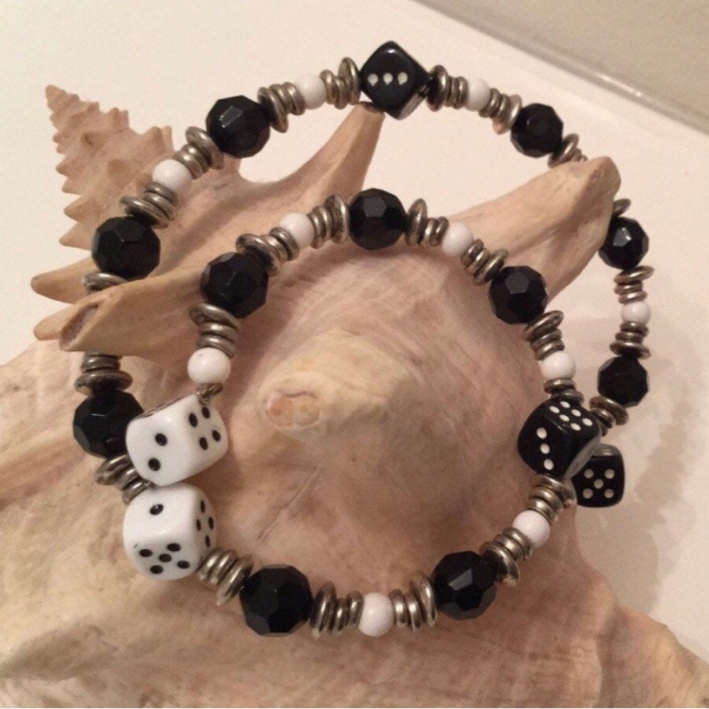 Lucky Dice Good Luck Bracelet handmade